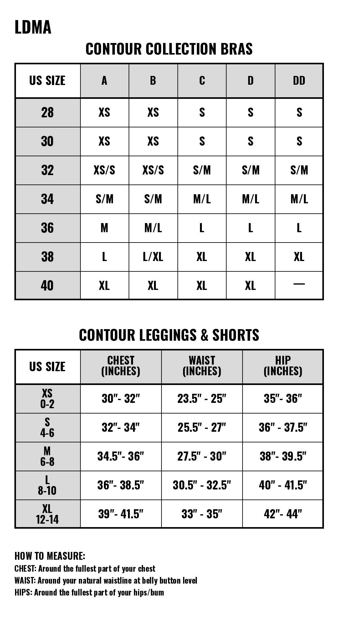 Size Guide