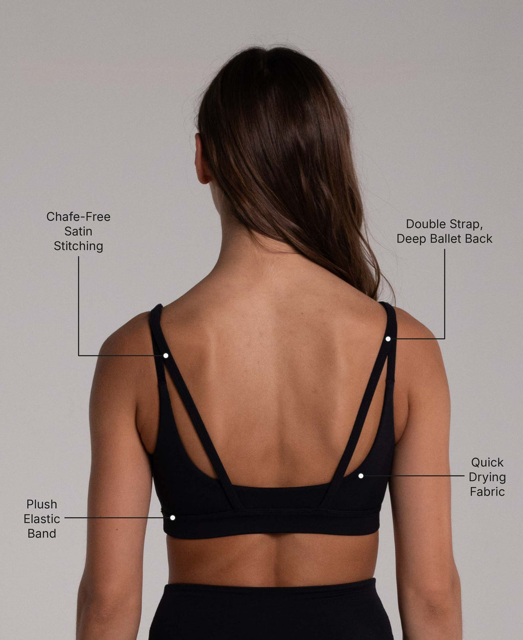 Contour Double Strap Sports Bra