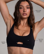 Contour Double Strap Sports Bra
