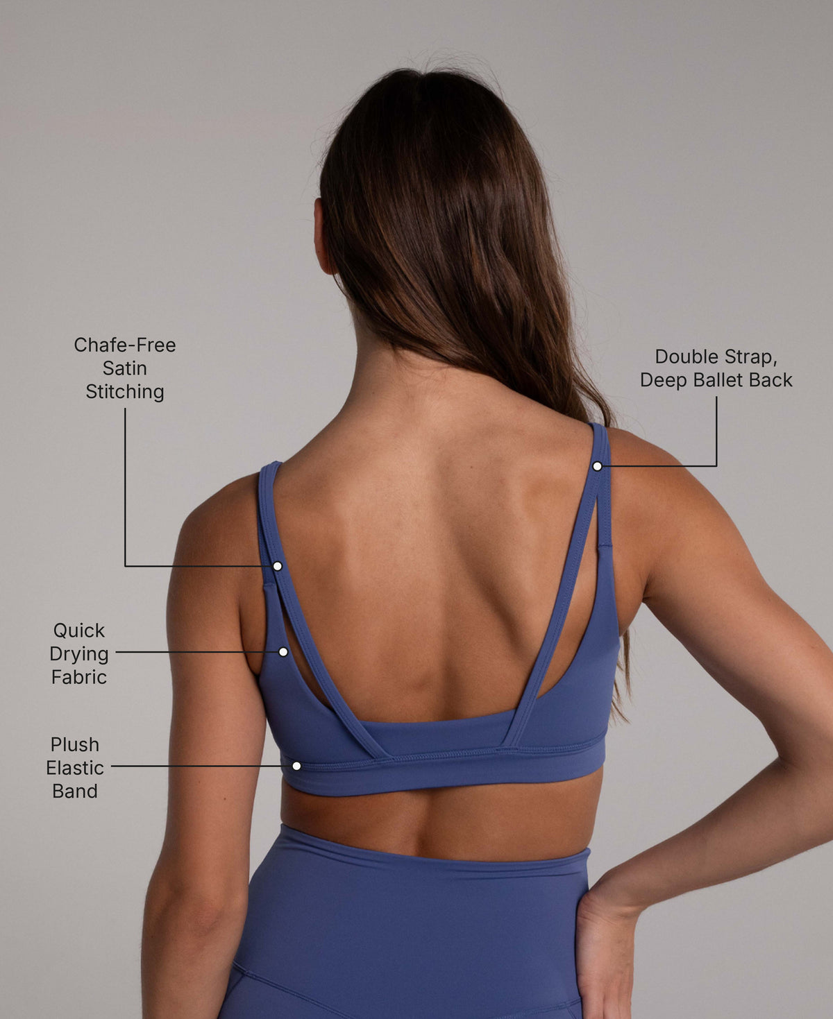 Contour Double Strap Sports Bra