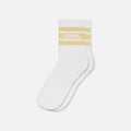 Yellow Stripe Mid Sock
