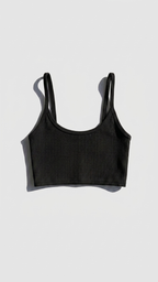 The Christy Strappy Rib Long Bra Top