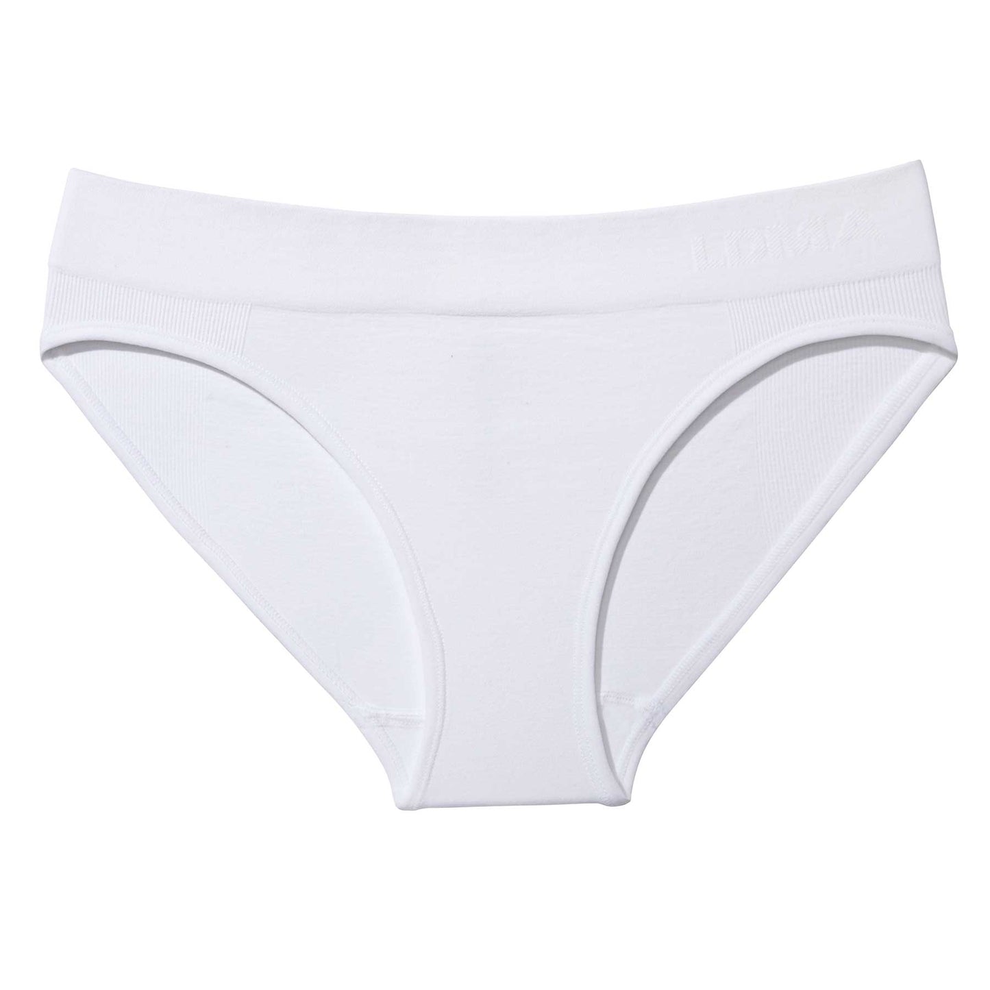 Low Hide Brief in White