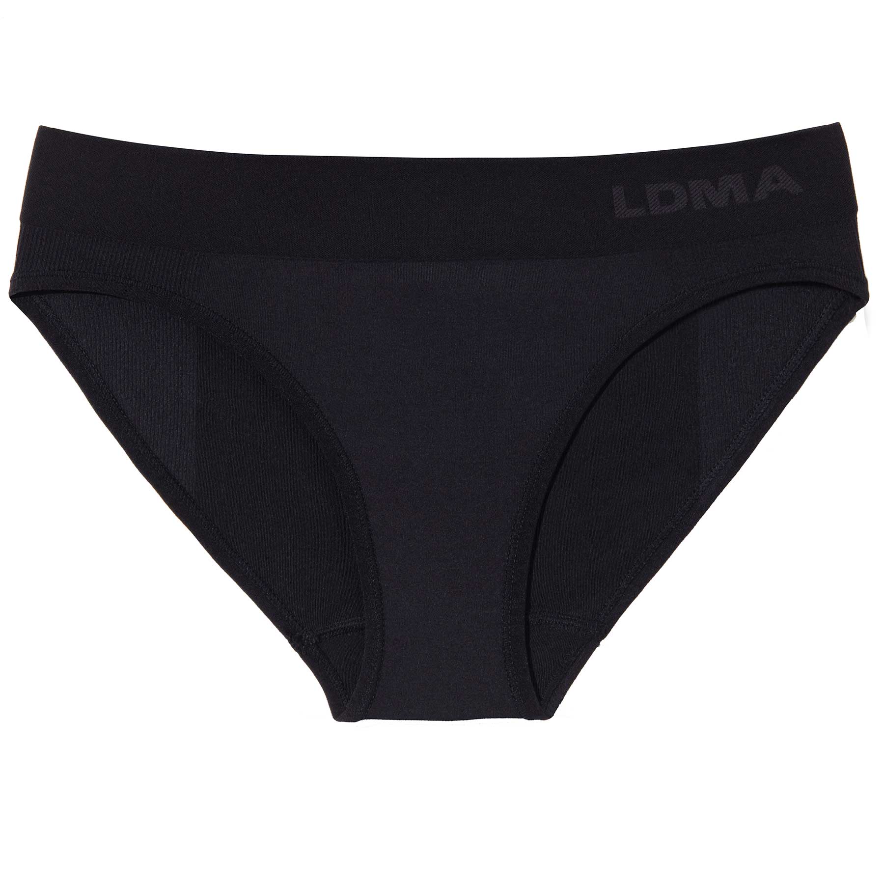 Low Hide Brief in Black