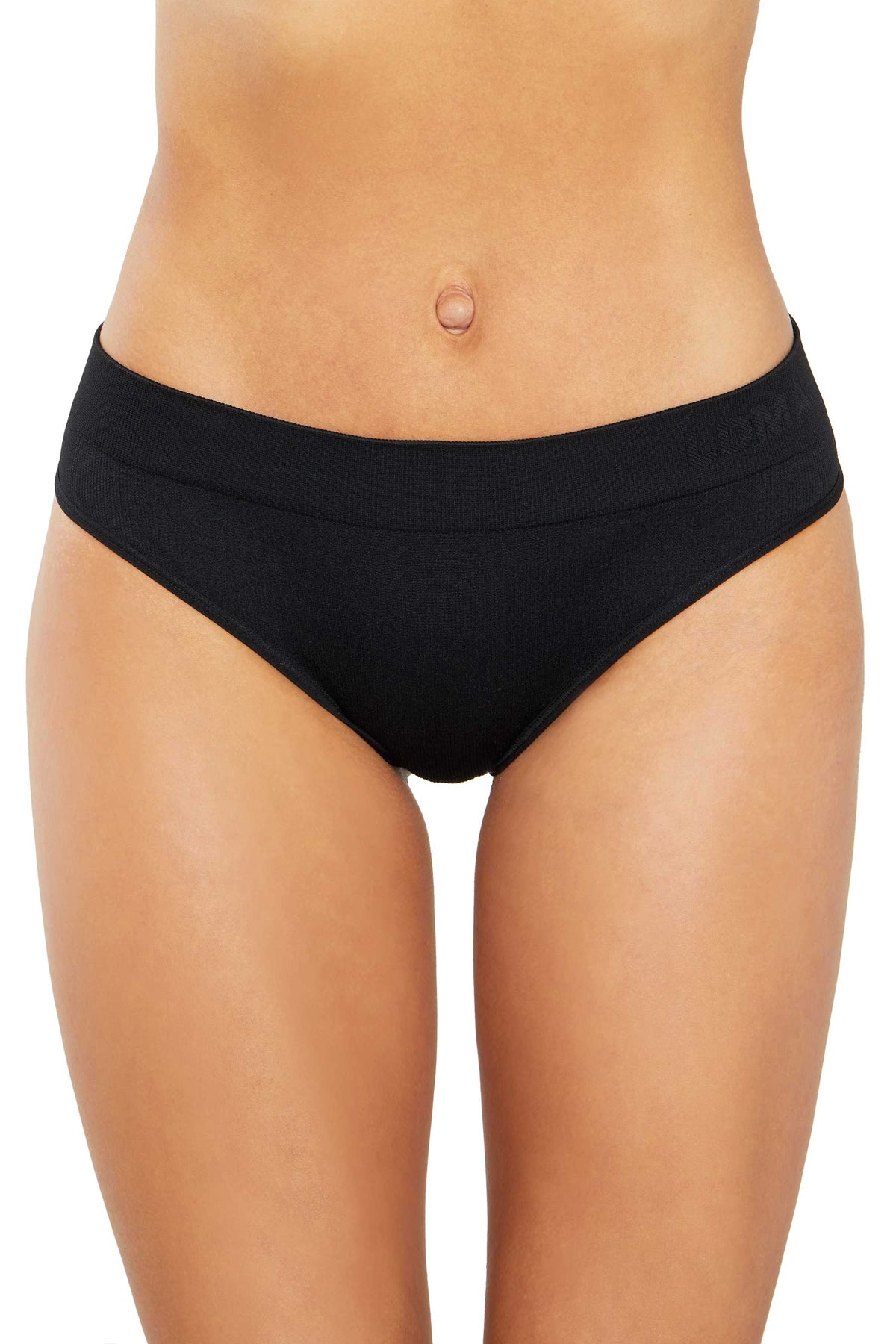 Low Hide Ribbed Thong